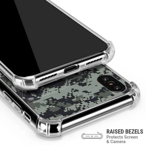 NHL Boston Bruins Camo iPhone X/XS Clear Case