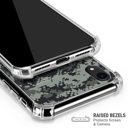 NHL Boston Bruins Camo iPhone XR Clear Case