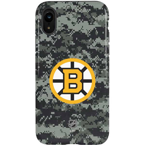 NHL Boston Bruins Camo iPhone XR Pro Case