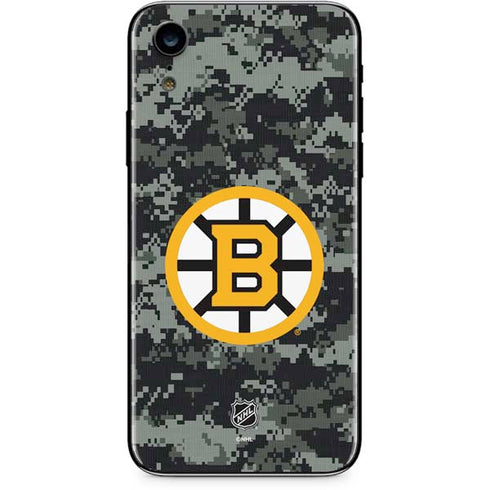 NHL Boston Bruins Camo iPhone XR Skin