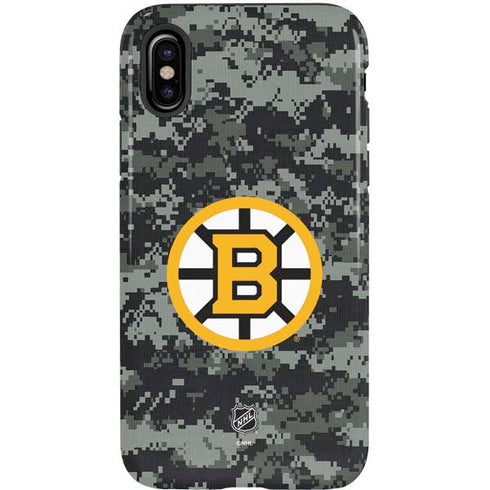 NHL Boston Bruins Camo iPhone XS Pro Case