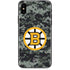 NHL Boston Bruins Camo iPhone XS Skin