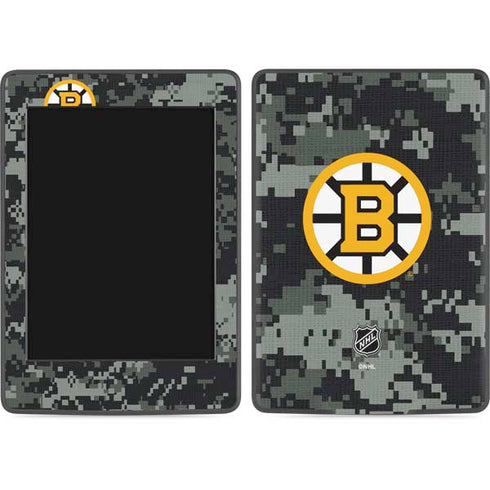 NHL Boston Bruins Camo Amazon Kindle Skin