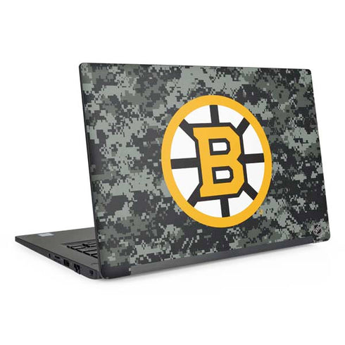 NHL Boston Bruins Camo Dell Latitude Skin