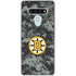 NHL Boston Bruins Camo LG Stylo 6 Clear Case