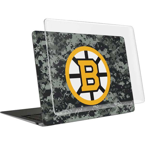 NHL Boston Bruins Camo MacBook Air 15in (2023-2025) Case plus Skin