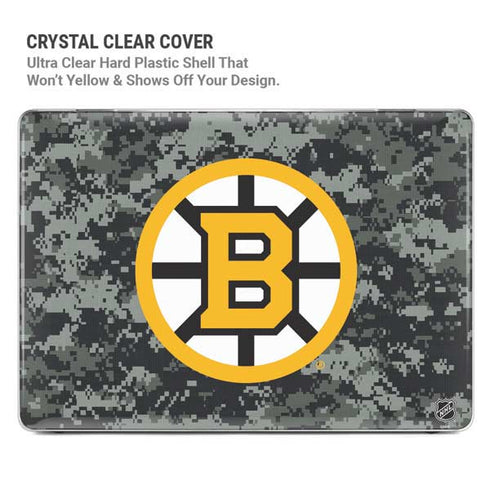 NHL Boston Bruins Camo MacBook Pro 13in (2020) Case plus Skin