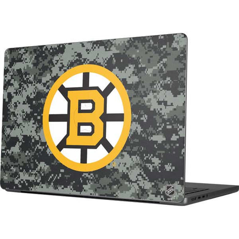 NHL Boston Bruins Camo MacBook Pro 14in (2021-24) Skin