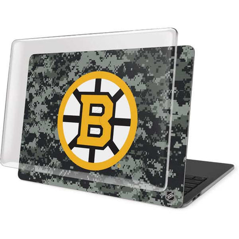 NHL Boston Bruins Camo MacBook Pro 15in (2016-19) Case plus Skin