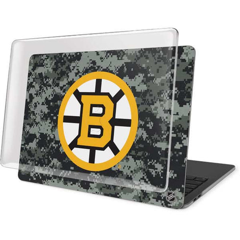 NHL Boston Bruins Camo MacBook Pro 16in (2019-20) Case plus Skin