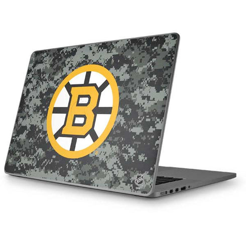 NHL Boston Bruins Camo Apple MacBook Pro 17-inch Skin