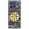 NHL Boston Bruins Camo Moto G Power 5G (2025) Clear Case