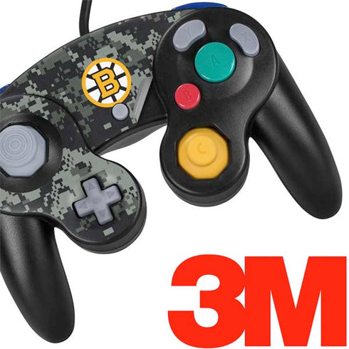 NHL Boston Bruins Camo Nintendo GameCube Controller Skin