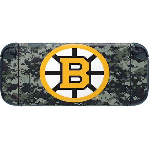NHL Boston Bruins Camo Nintendo Switch 2 (2025) with Joy-Con Skin