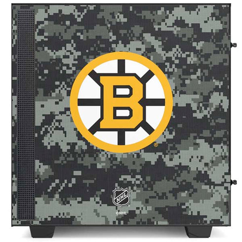 NHL Boston Bruins Camo NZXT H510 Compact ATX Mid-Tower Case Skin