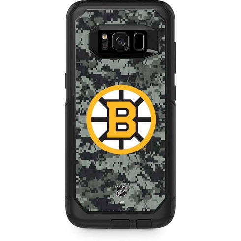 NHL Boston Bruins Camo Otterbox Commuter Galaxy Skin