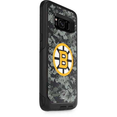 NHL Boston Bruins Camo Otterbox Commuter Galaxy Skin