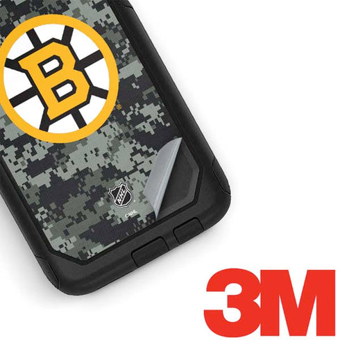 NHL Boston Bruins Camo Otterbox Commuter Galaxy Skin