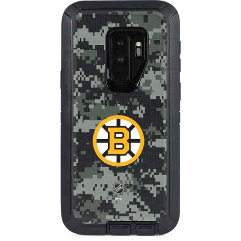 NHL Boston Bruins Camo Otterbox Defender Galaxy Skin