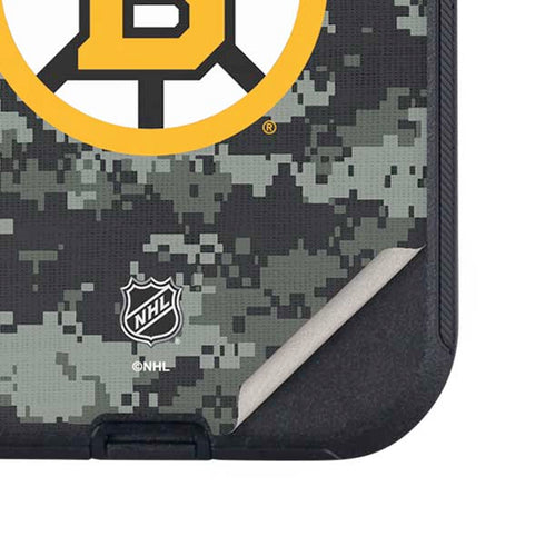 NHL Boston Bruins Camo Otterbox Defender iPhone Skin