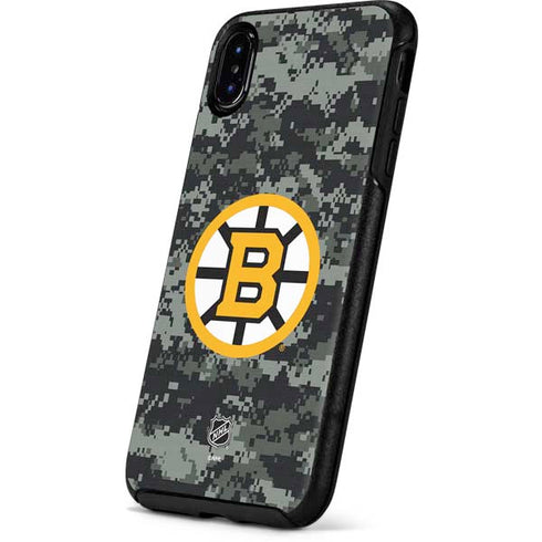 NHL Boston Bruins Camo Otterbox Symmetry iPhone Skin