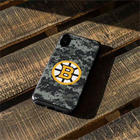 NHL Boston Bruins Camo Otterbox Symmetry iPhone Skin