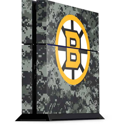 NHL Boston Bruins Camo PS4 Console Skin