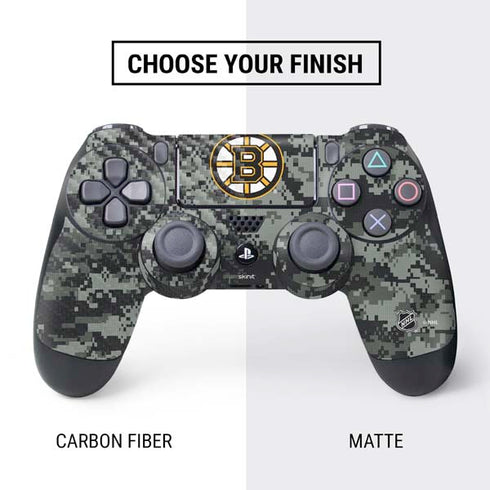 NHL Boston Bruins Camo PS4 Controller Skin