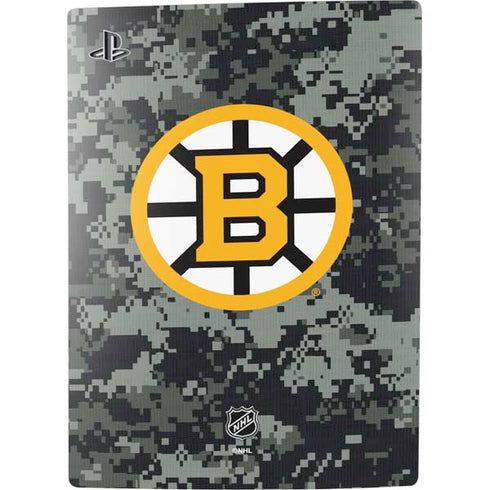 NHL Boston Bruins Camo PS5 Console Skin