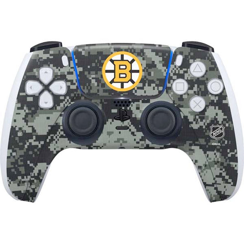 NHL Boston Bruins Camo PS5 Controller Skin