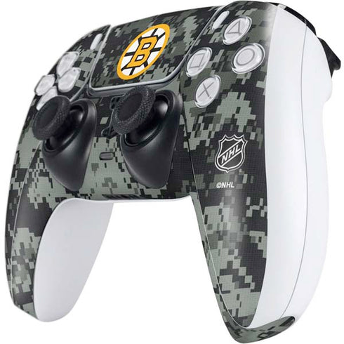NHL Boston Bruins Camo PS5 Controller Skin