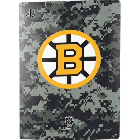 NHL Boston Bruins Camo PS5 Digital Edition Bundle Skin