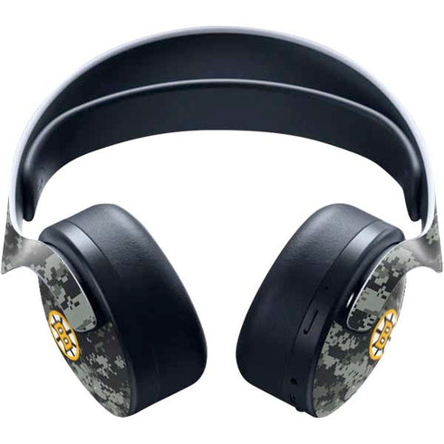 NHL Boston Bruins Camo PULSE 3D Wireless Headset for PS5 Skin
