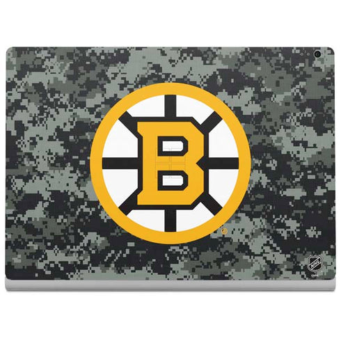 NHL Boston Bruins Camo Surface Book 2 13.5in Skin