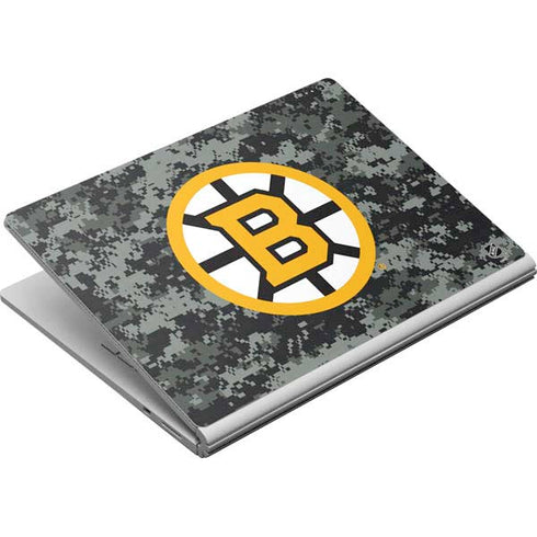 NHL Boston Bruins Camo Surface Book Skin