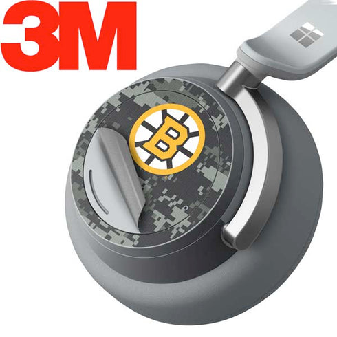 NHL Boston Bruins Camo Surface Headphones Skin