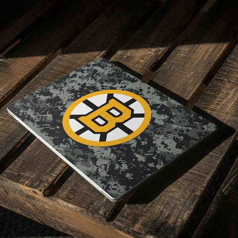 NHL Boston Bruins Camo Surface Laptop 2 Skin