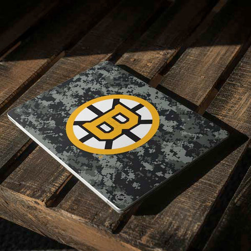 NHL Boston Bruins Camo Surface Laptop 3 13.5in Skin