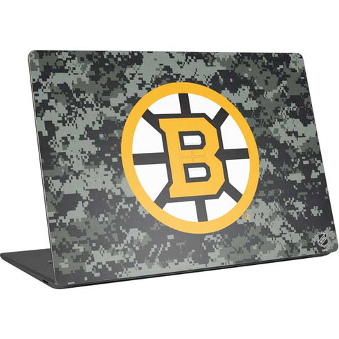 NHL Boston Bruins Camo Surface Laptop 4 15in Skin