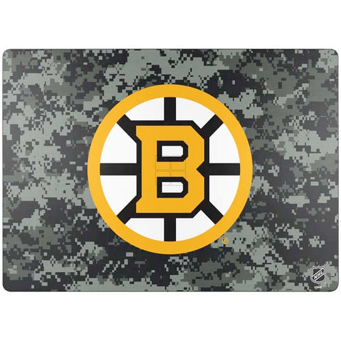 NHL Boston Bruins Camo Surface Laptop 7 13.8in Skin