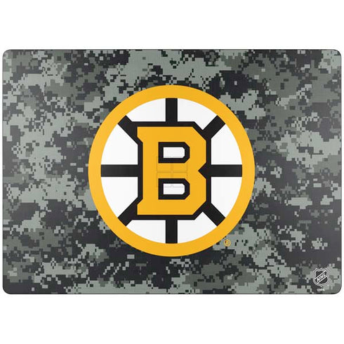 NHL Boston Bruins Camo Surface Laptop 7 15in Skin