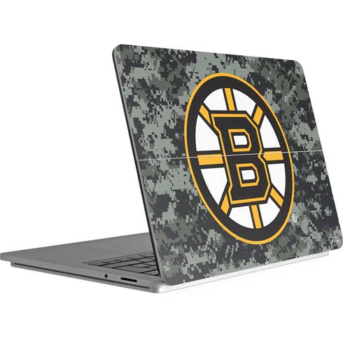 NHL Boston Bruins Camo Surface Laptop Studio Skin