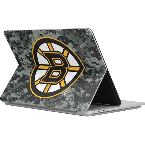 NHL Boston Bruins Camo Surface Laptop Studio Skin