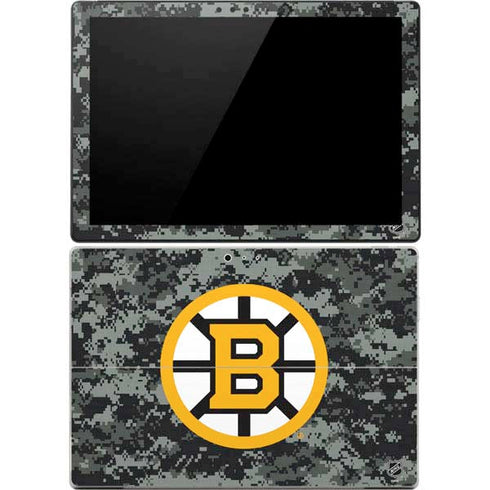 NHL Boston Bruins Camo Surface Pro 4 Skin