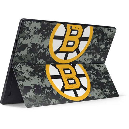 NHL Boston Bruins Camo Surface Pro 6 Skin