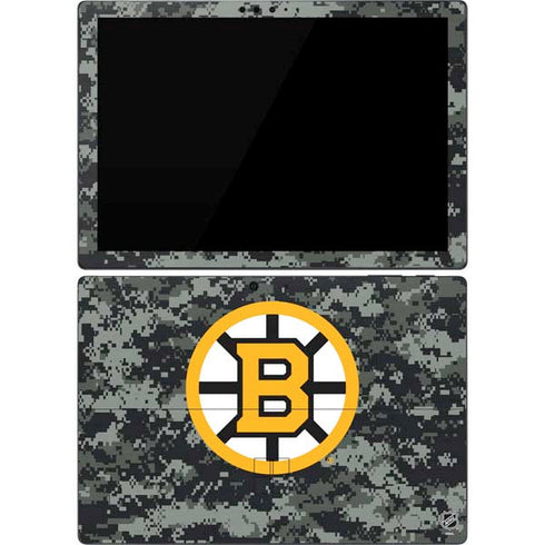 NHL Boston Bruins Camo Surface Pro 7 Skin