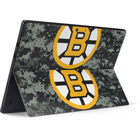 NHL Boston Bruins Camo Surface Pro 7 Skin