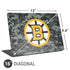 NHL Boston Bruins Camo Universal Laptop 16in (13 x 9.4in) Skin