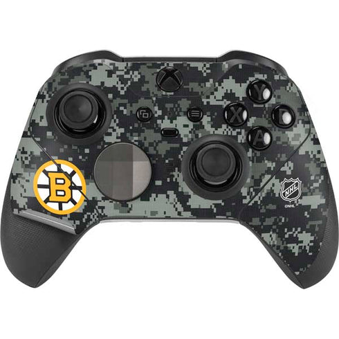 NHL Boston Bruins Camo Xbox Elite Wireless Controller Series 2 Skin