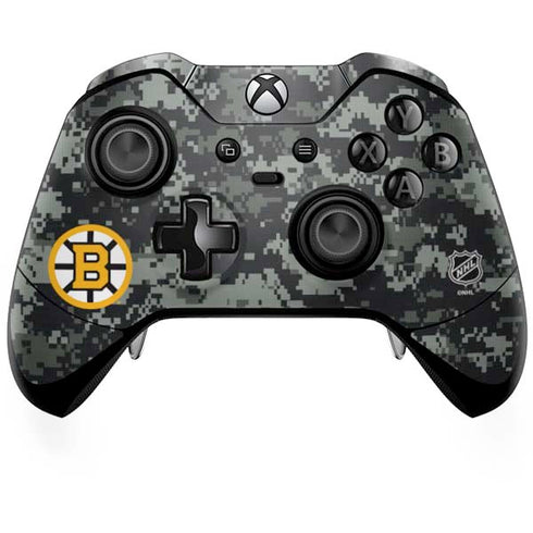 NHL Boston Bruins Camo Xbox One Elite Controller Skin